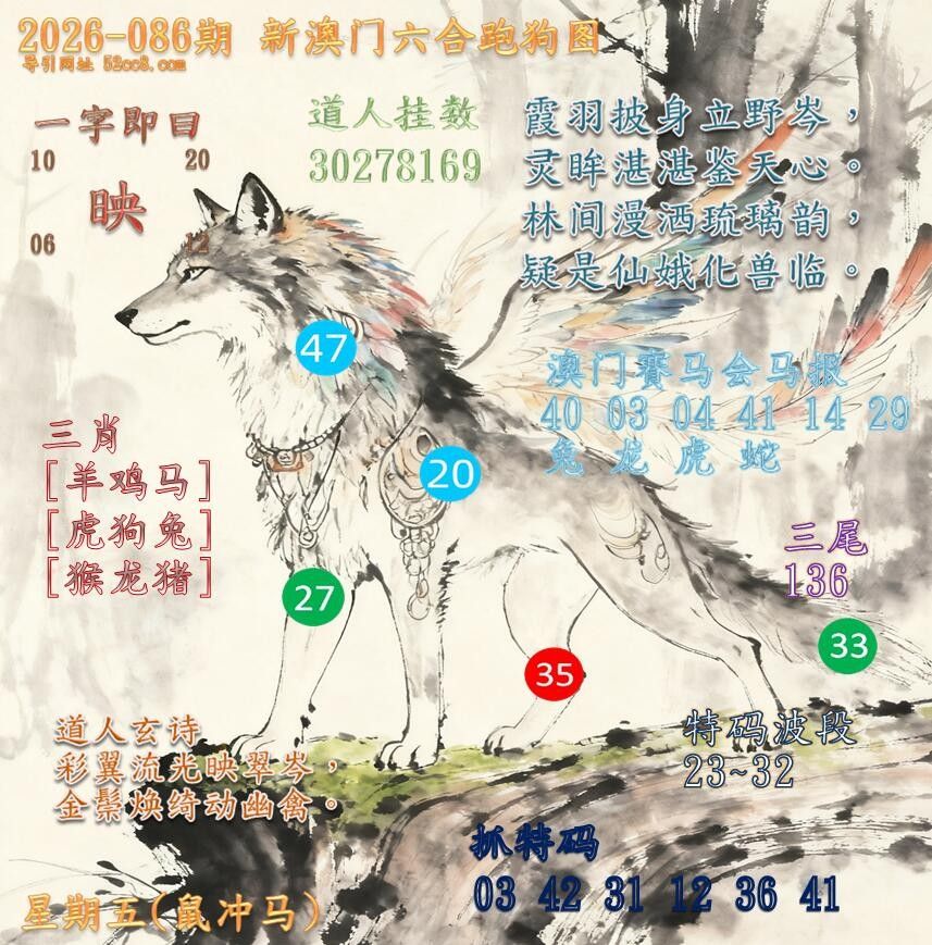 新澳门六合跑马图086期