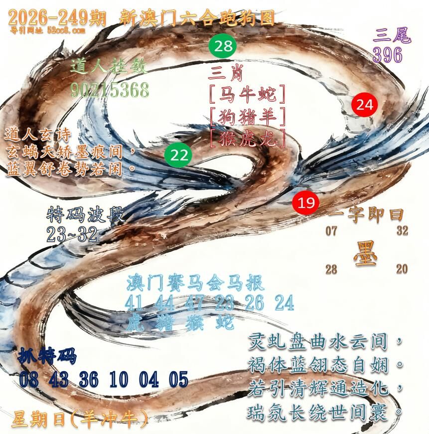 新澳门六合跑马图249期
