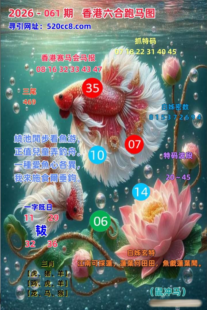 香港六合061期