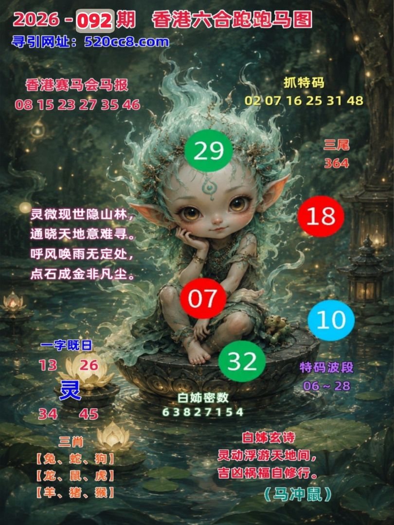 香港六合092期