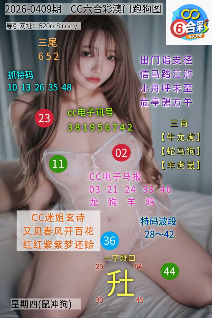 CC六合澳门跑马图0409期
